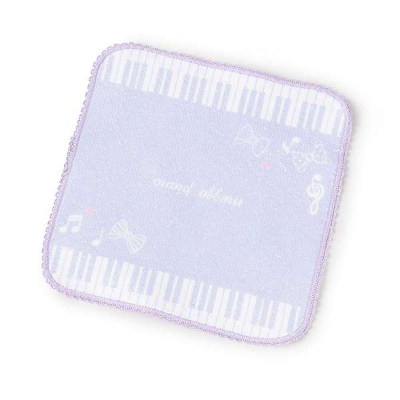 Piano Pattern Hand Towel,Sax blue, large image number 9