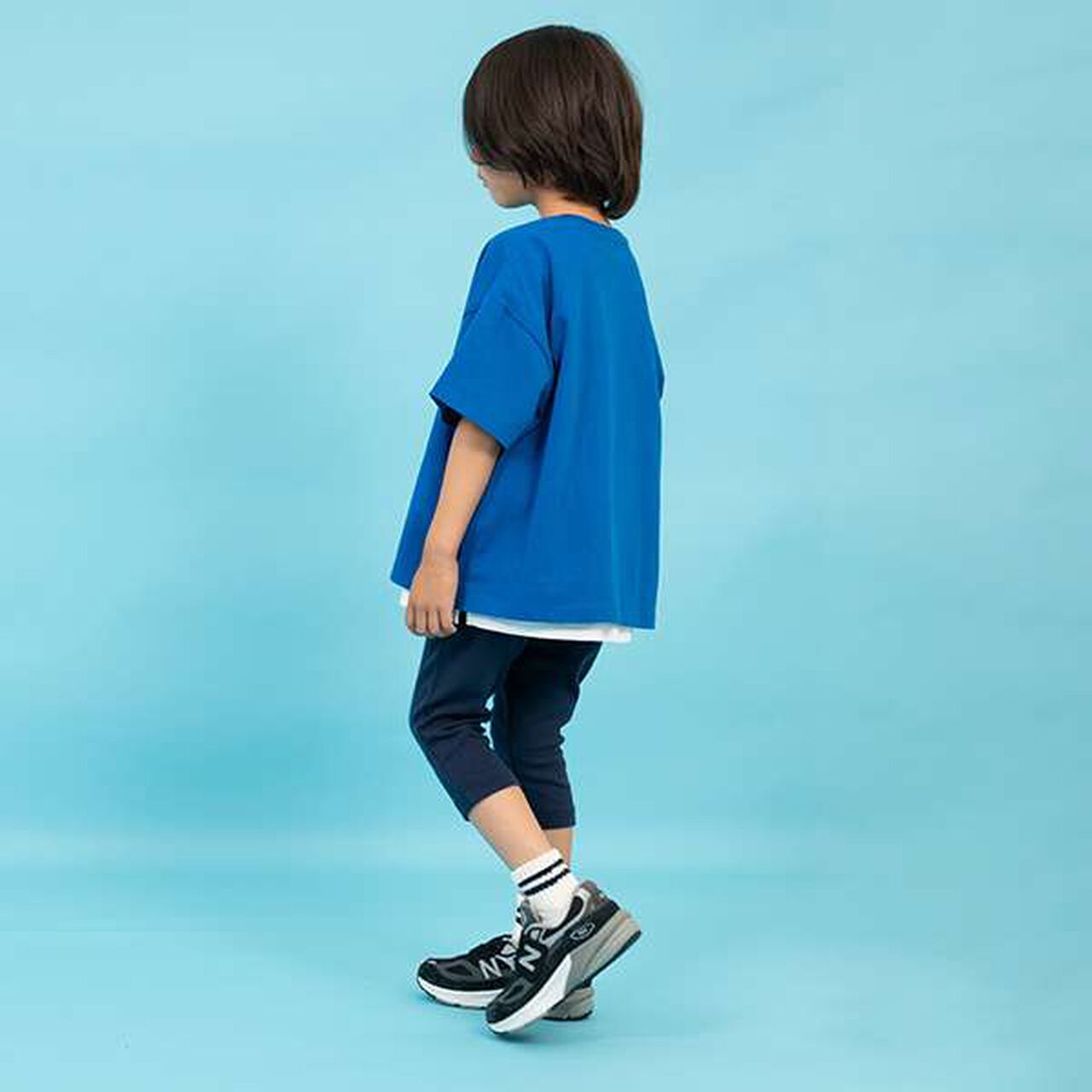 [SKIT0LY][Cool Touch] High Cool Cotton Tank Top with 5/8 Sleeve T-Shirt,Black, large image number 17