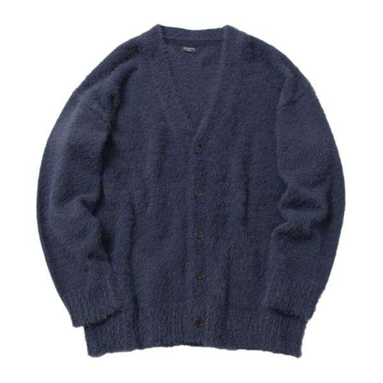 Shaggy Cardigan,Navy, large image number 5