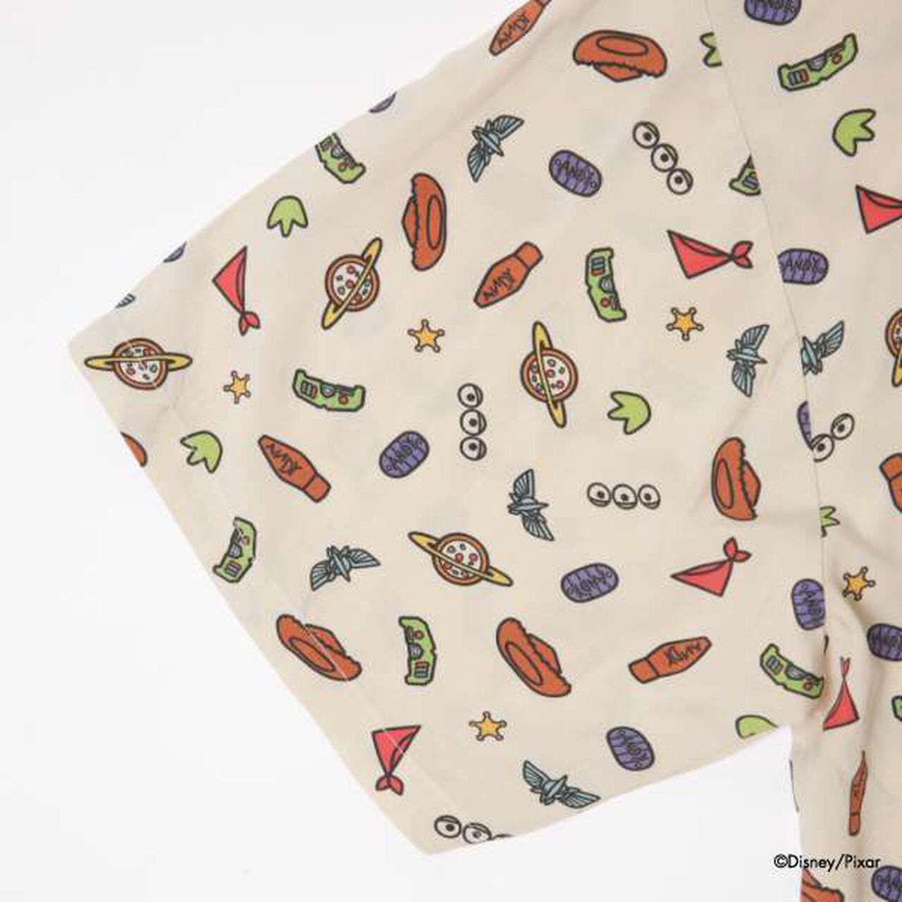 [Matching with Dad Outfit] Disney Kids Toy Story Pattern Shirt,Light gray, large image number 8