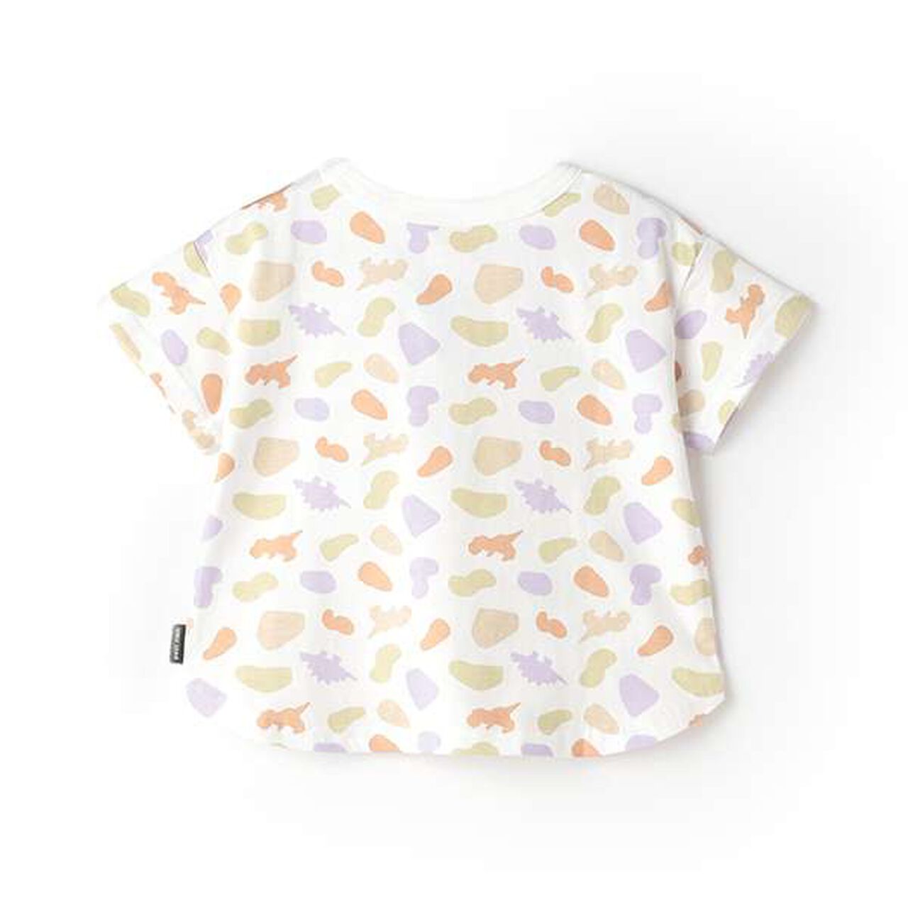 [GOOD PRICE Cool Sensation] All-Over Pattern Short Sleeve T-Shirt,Beige, large image number 9