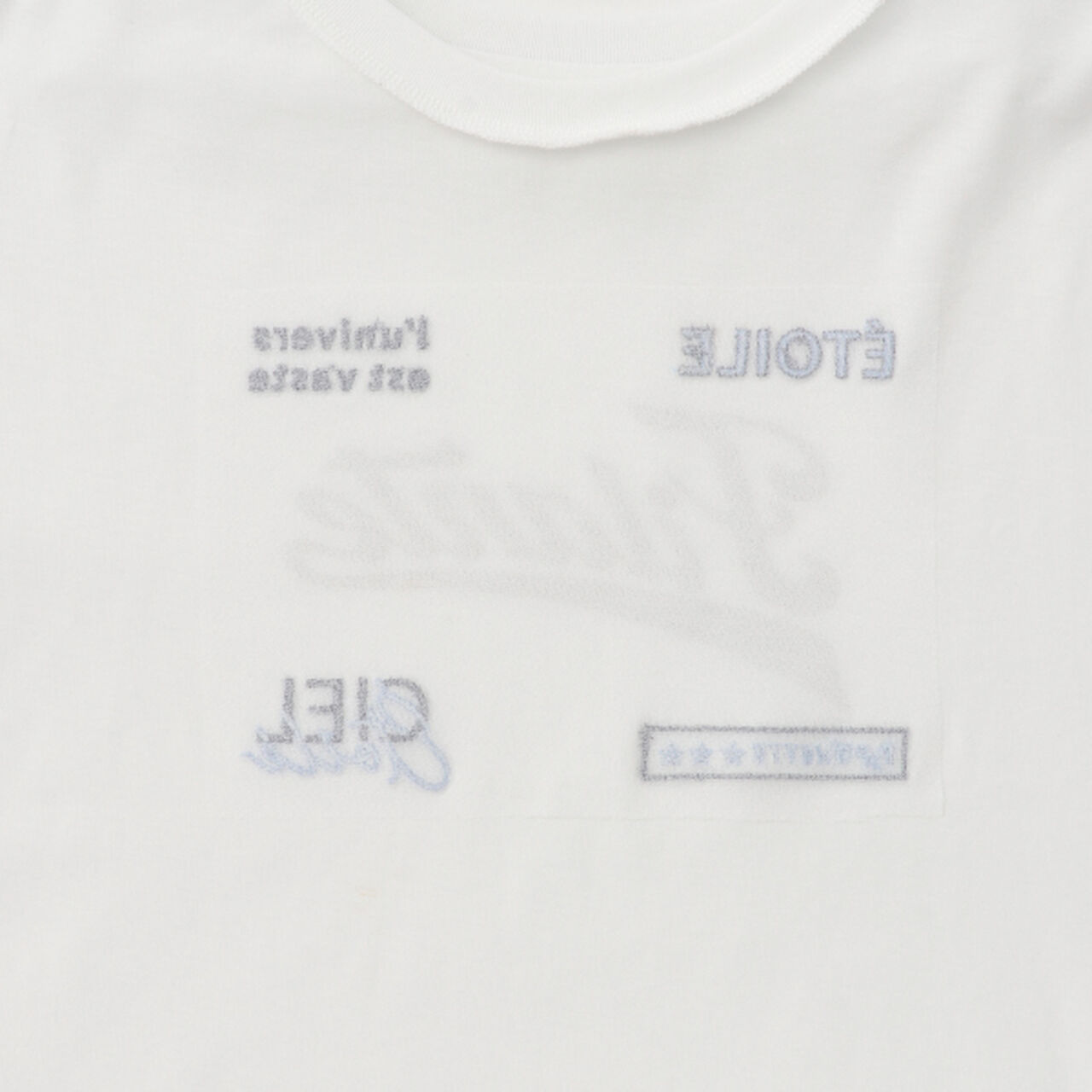 Mesh Short-Sleeve Logo Parka T-Shirt Set,Off white, large image number 20