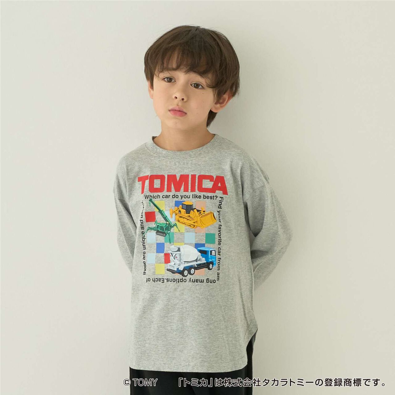 [Tomica] Assorted Print T-Shirt [Kids' Clothing] [Boys],Green, large image number 4