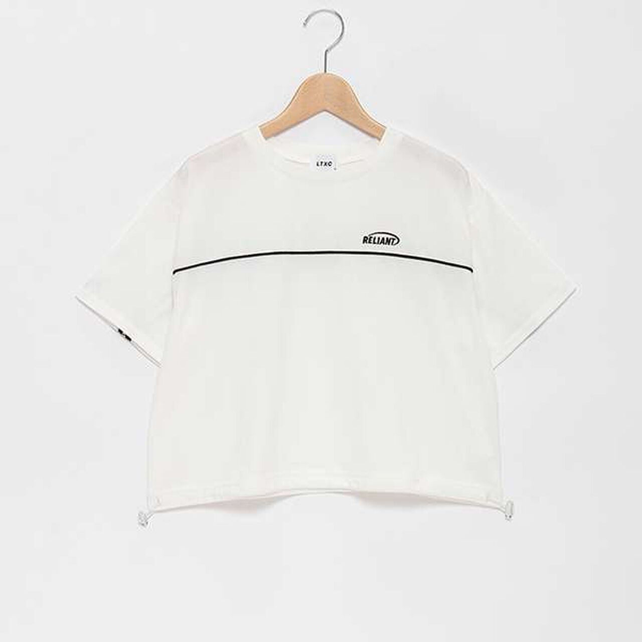 [LTXC] Backline Logo Half T-Shirt,Off white, large image number 4
