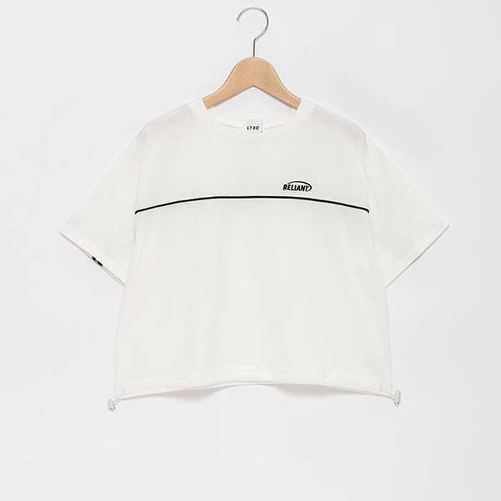 [LTXC] Backline Logo Half T-Shirt,Off white, medium image number 4