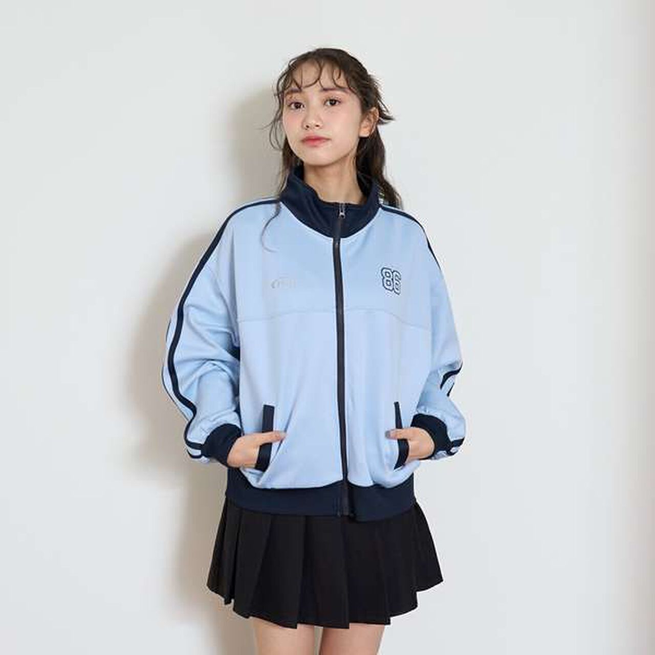 [LTXC] Athletic Track Jacket,Navy, large image number 17