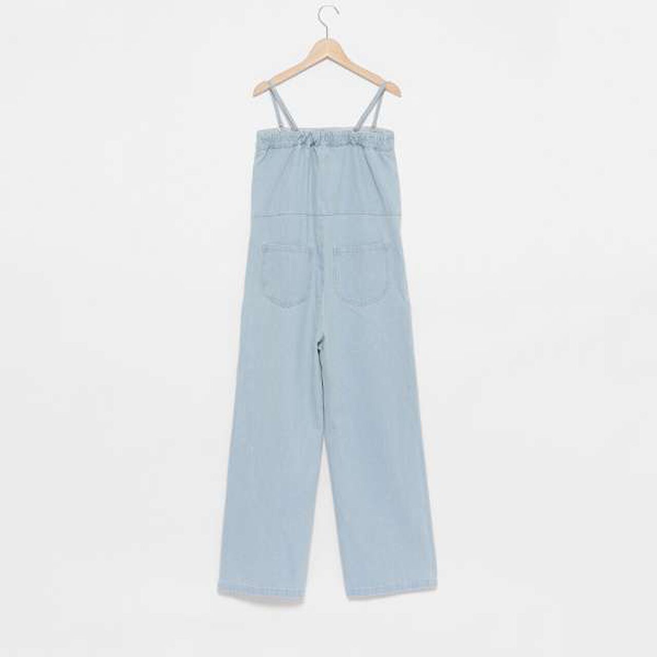 [LADIES] Denim Overall,Navy, large image number 10
