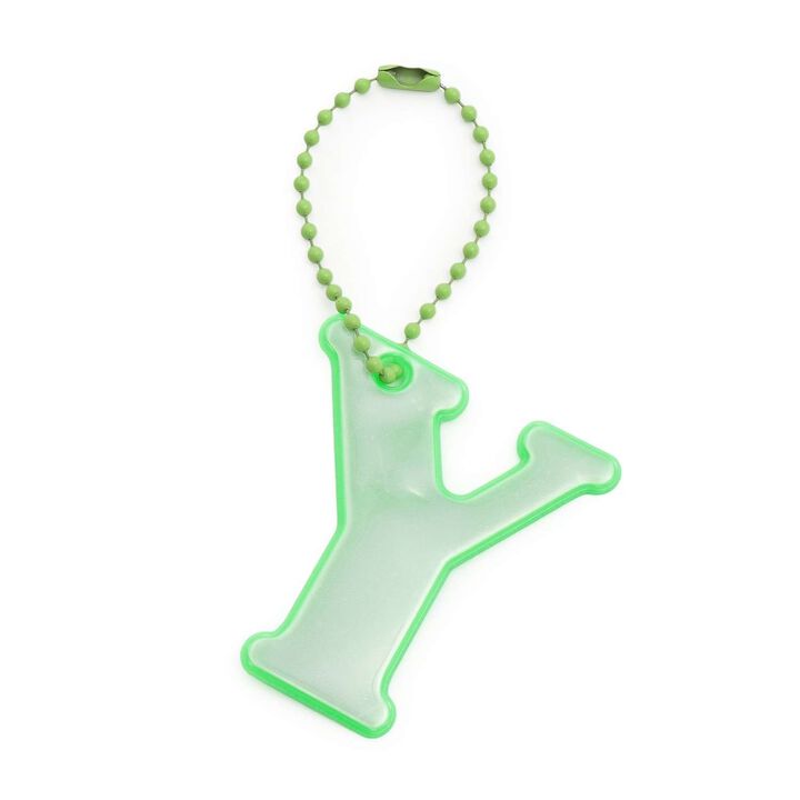 [For Preschool Use] [Safe] Alphabet Reflective Charm,Moderate green, medium image number 0