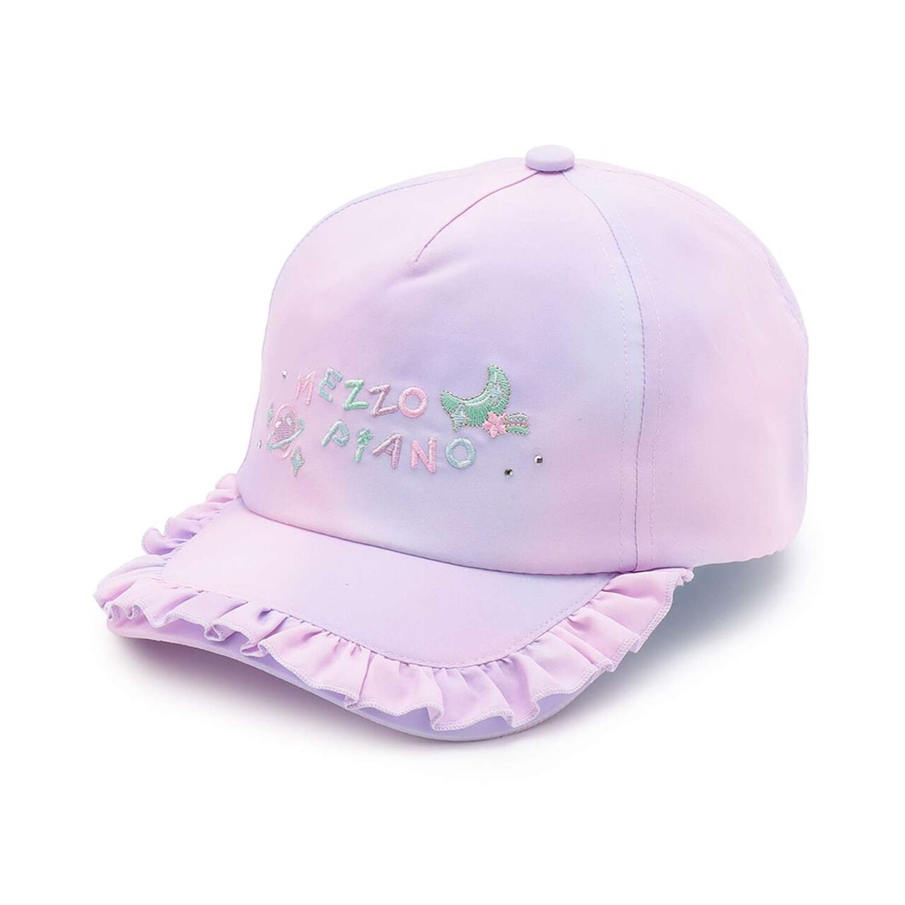 Gradient Frill Cap,Lavender, large image number 0