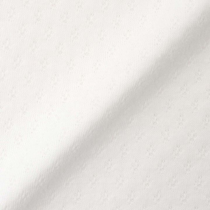 Lacy Jersey T-Shirt,Off white, medium image number 5