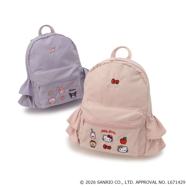 [Sanrio Characters] Frill Backpack,Light pink, medium image number 13