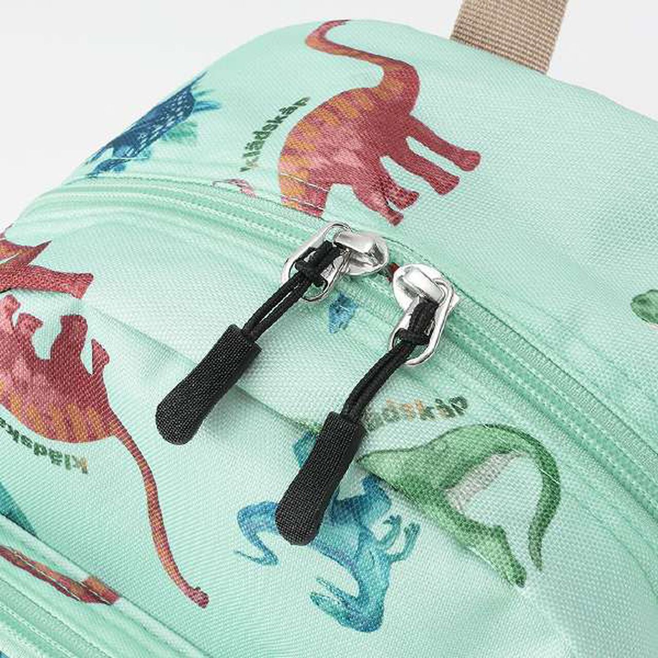 Dinosaur Print Backpack,Beige, large image number 6