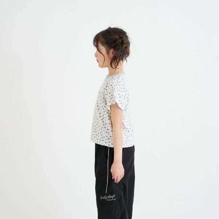 Daily Price Assorted Pattern Short-Sleeve Ribbed Top,Ivory, medium image number 21