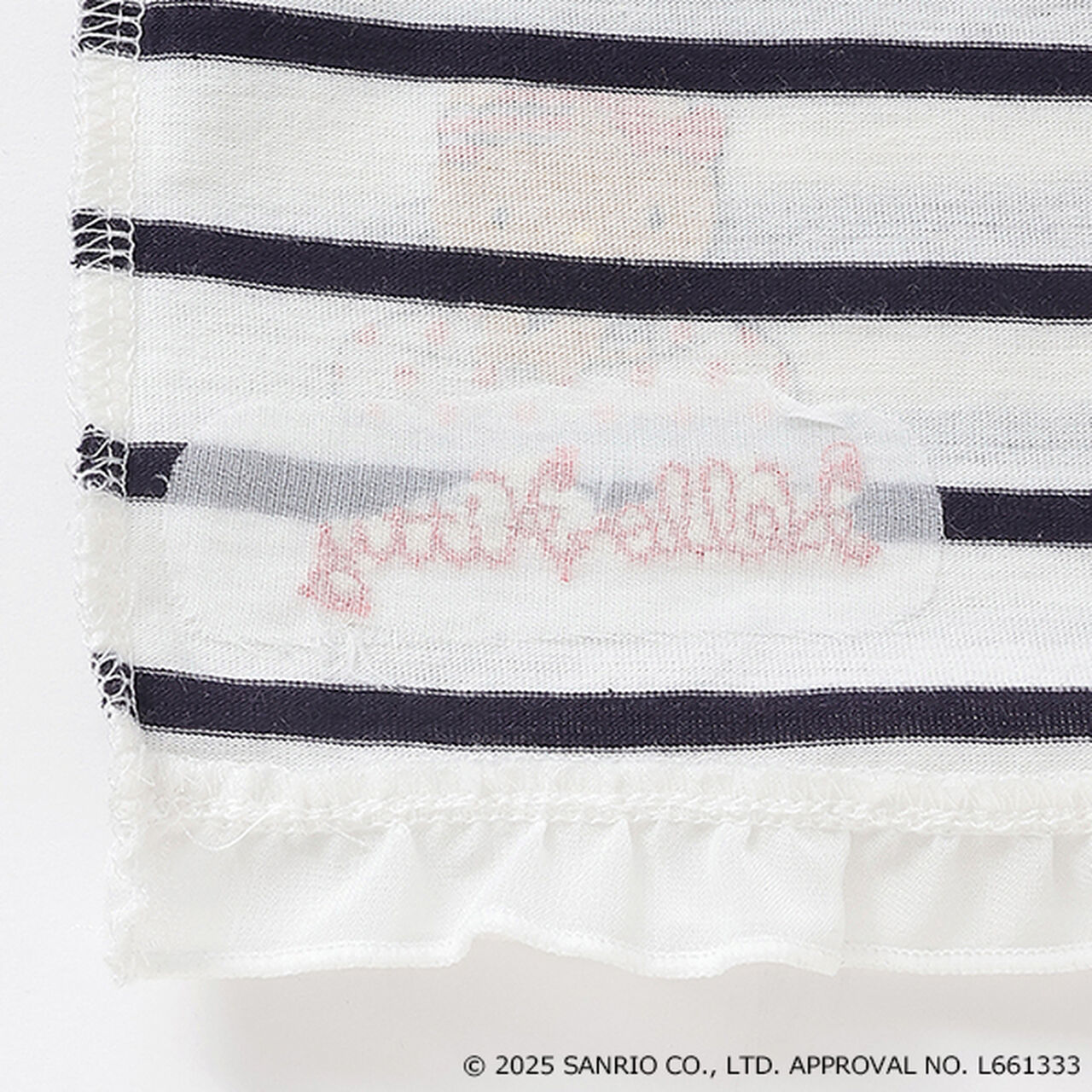 [Sanrio Characters] Ribbon Appliqué T-Shirt,Navy, large image number 15