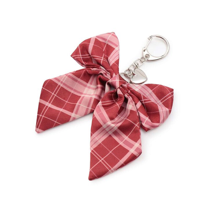 [Lovetoxic Girl Collaboration] Uniform Ribbon Charm,Red, medium image number 0