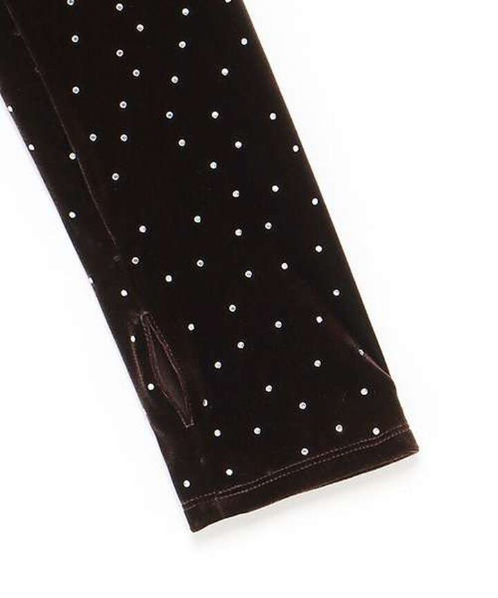 Velour Sequin Pullover,Blue gray, medium image number 9