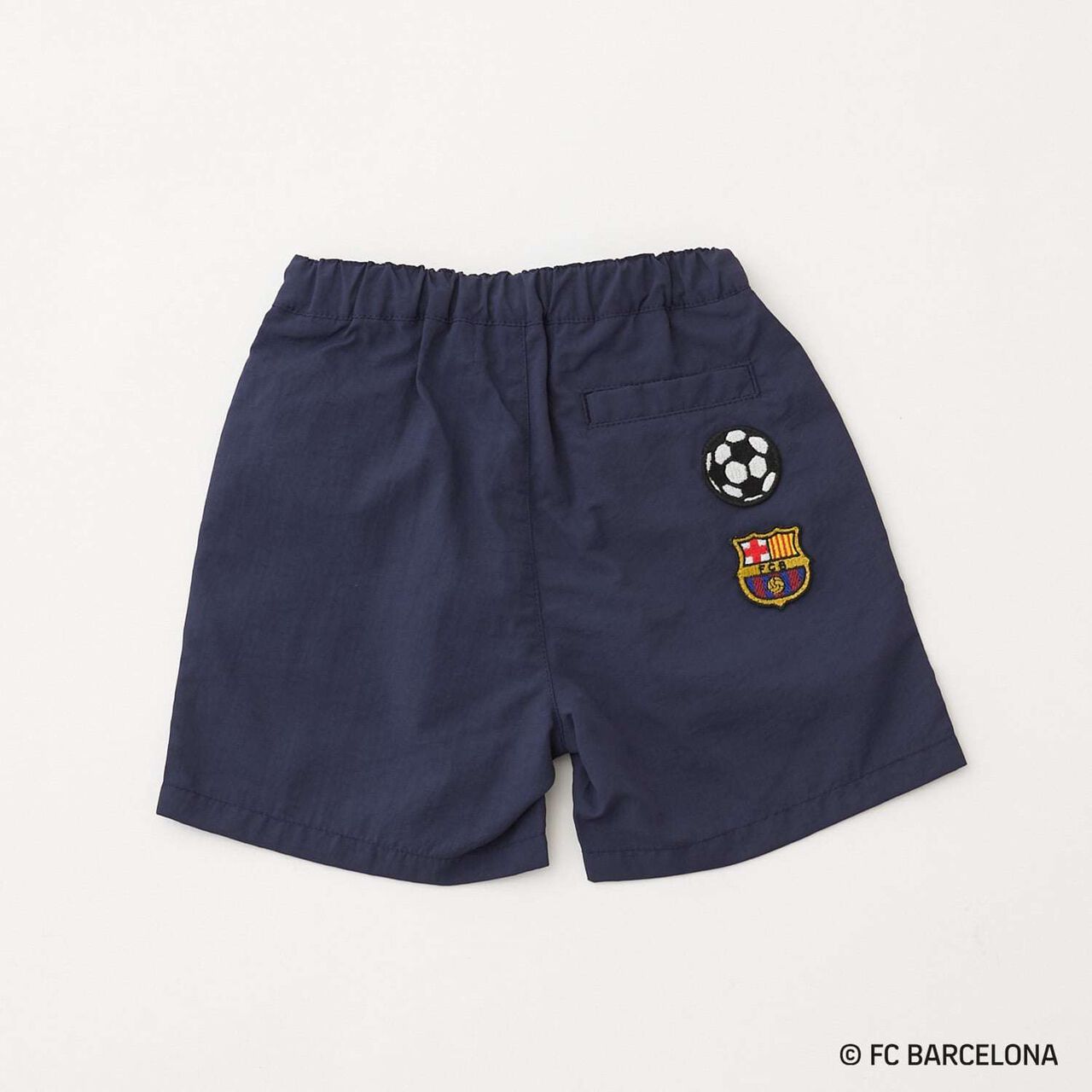 [FC BARCELONA] 布質短褲,淡卡其色, large image number 12