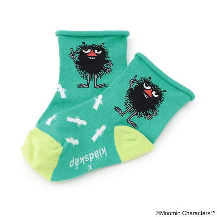 Moomin Stinky Short Socks,Green, medium image number 0