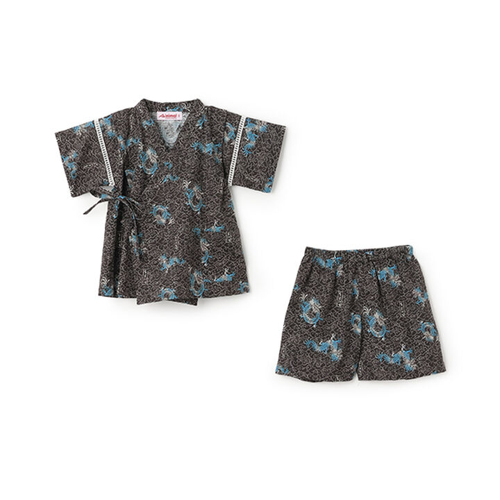 Assorted Boys Jinbei,Charcoal gray, medium image number 2