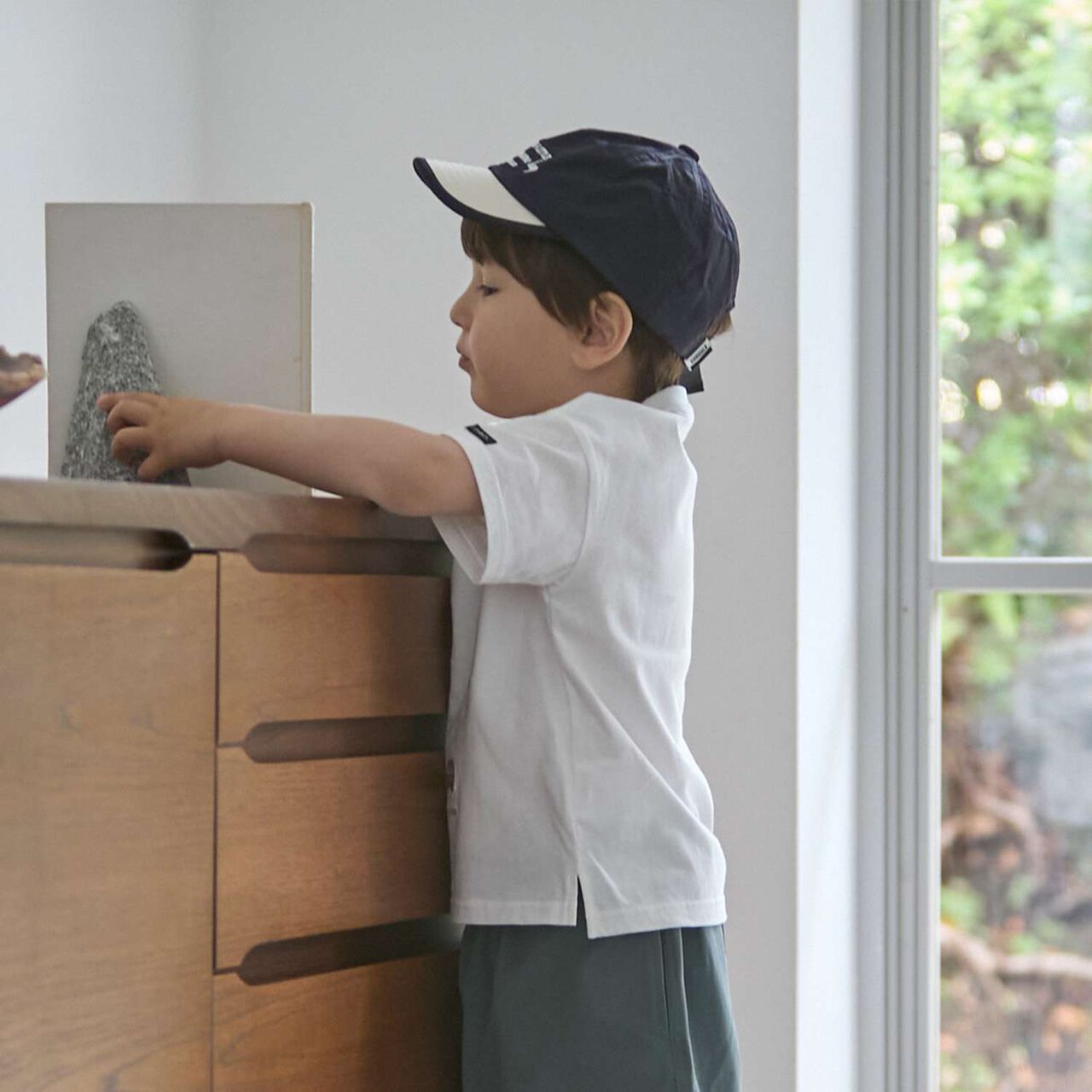 Cool Touch Working Vehicles Embroidered Short Sleeve T-Shirt,Green, large image number 2