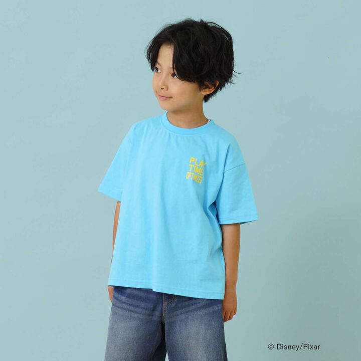 [Disney-Pixar-Toy Story] Toy Story Group Art Wide Short-Sleeve T-Shirt,Charcoal gray, medium image number 13