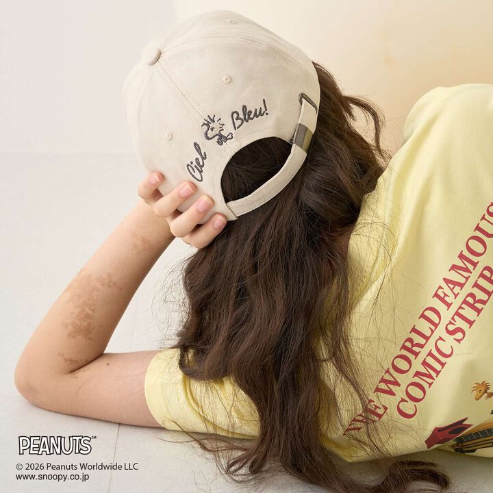 [PEANUTS] UV Cool Touch Cap,Beige, medium image number 2