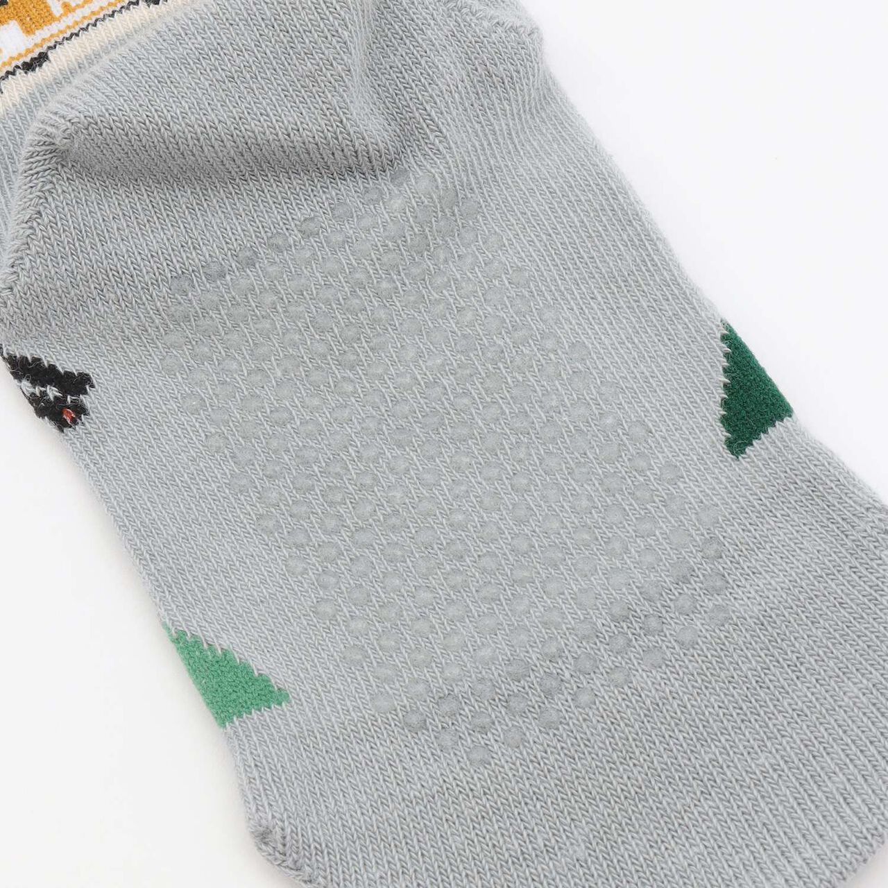 [Restock] Sky and Train Journey Crew Socks,Blue green, large image number 3