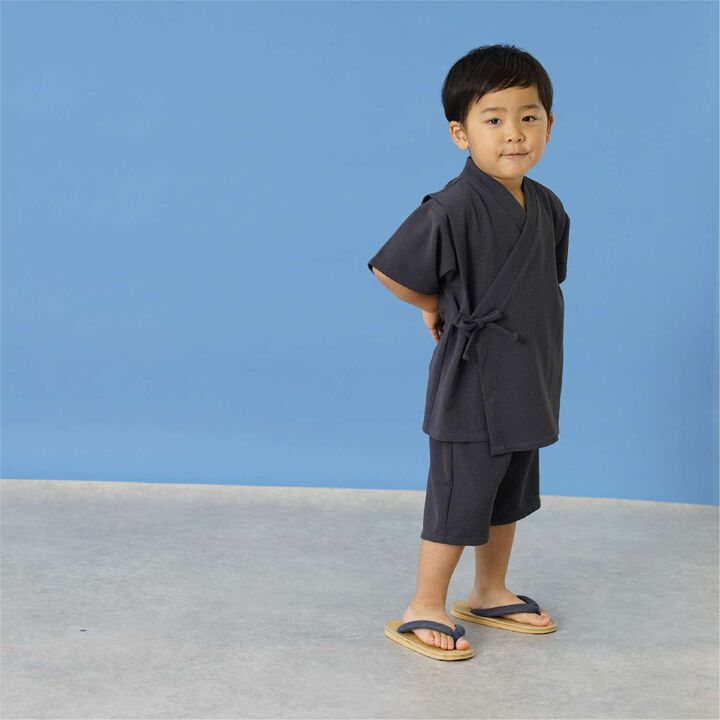 [Quick-Dry] Breathable Jinbei Set,Greige, medium image number 10