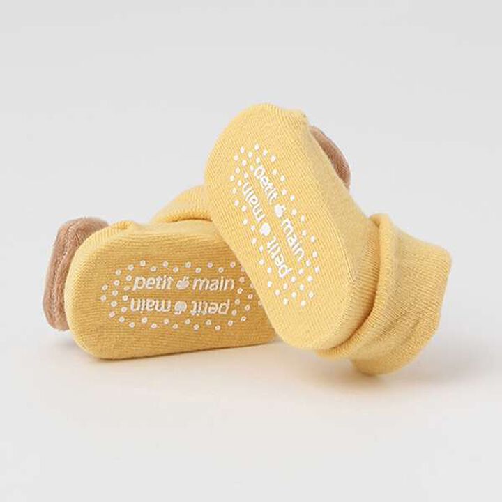 Animal Motif Cup Socks,Mustard, medium image number 10