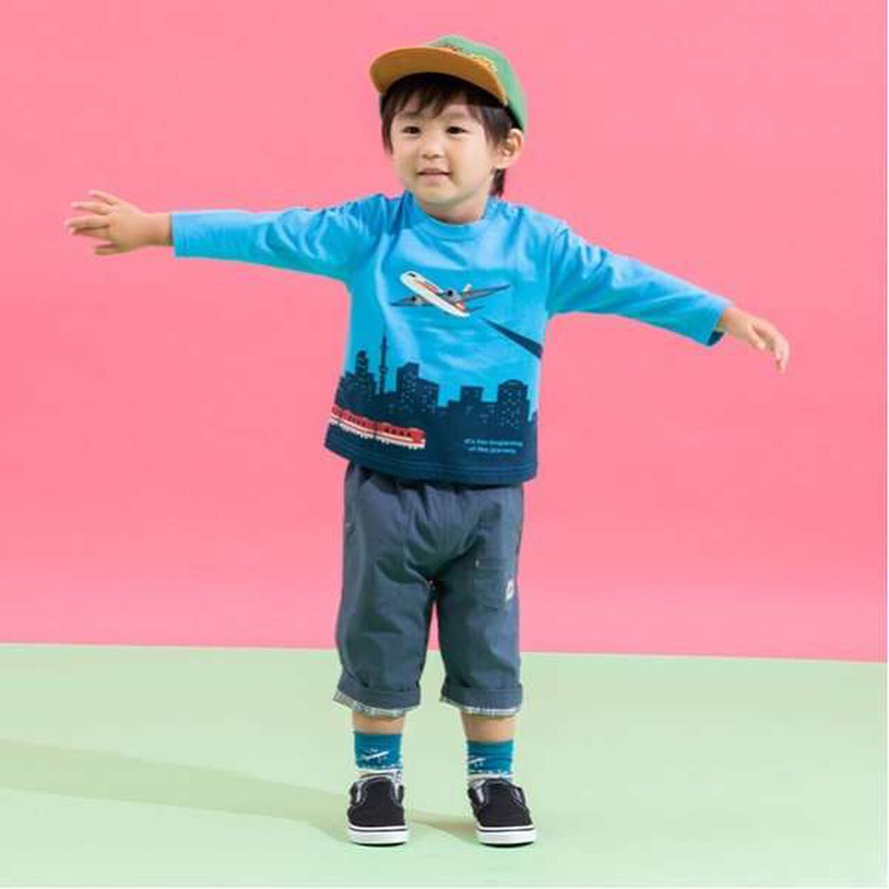 Sky Journey Long-Sleeve T-Shirt,Mustard, large image number 7