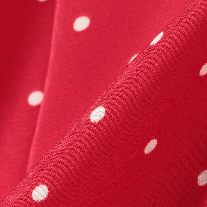 Heart Pocket Dot Pleated Skirt with Shorts,Black, medium image number 13