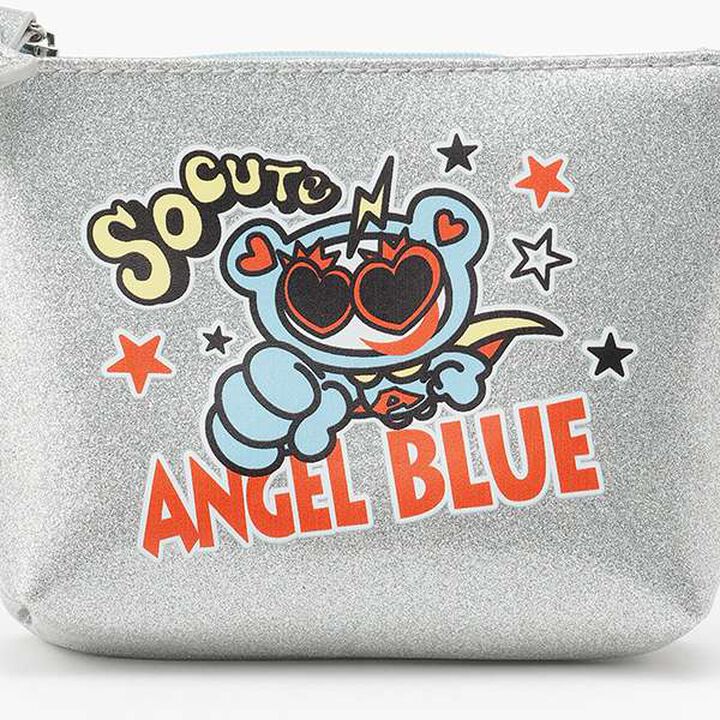 Mr. Nakamura Sparkling Pouch,Silver, medium image number 2