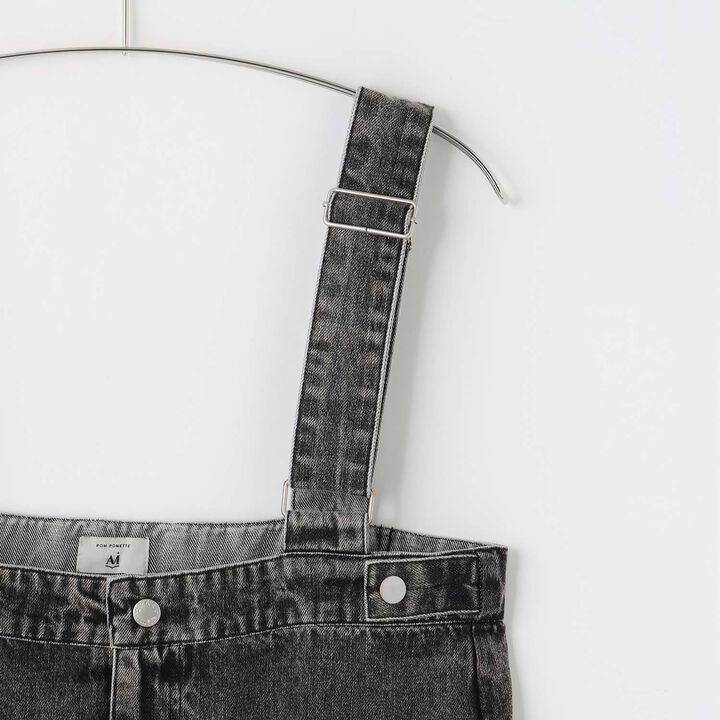 [AMI] High-Waist Jumper Skirt,Black, medium image number 11