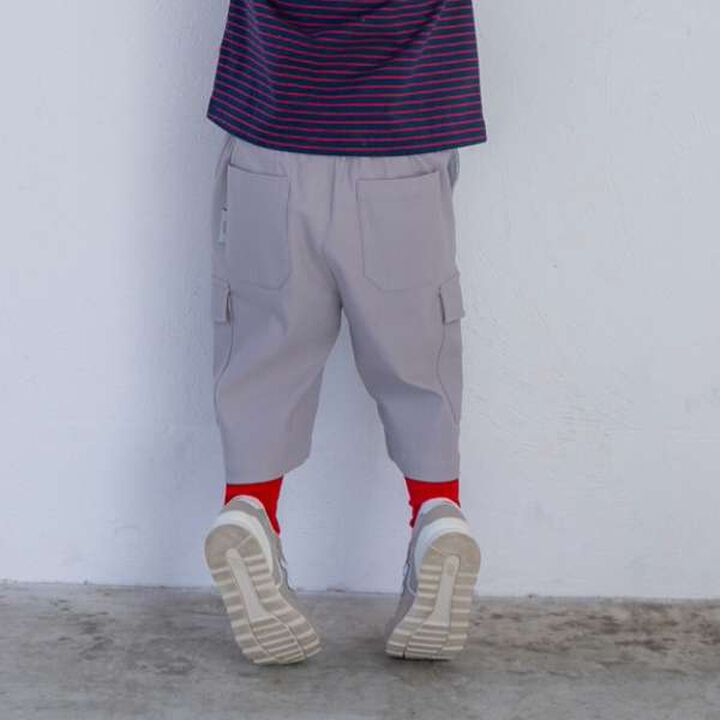 Cargo Half Pants,Light gray, medium image number 5