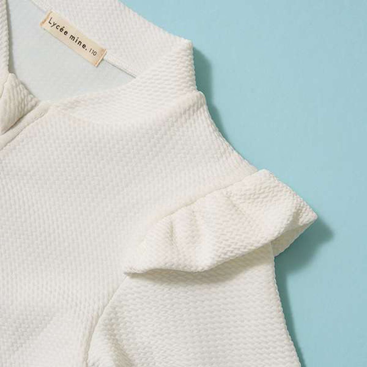 [SWIM] [UV Processing] Hem Frill Zip Rash Guard,Mint, large image number 21