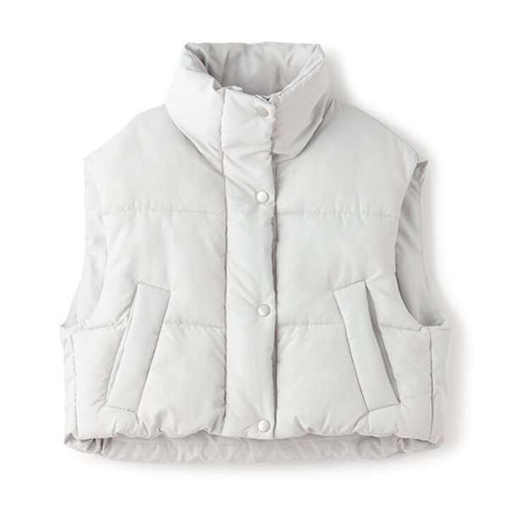 Puffy Vest,Off white, medium image number 16