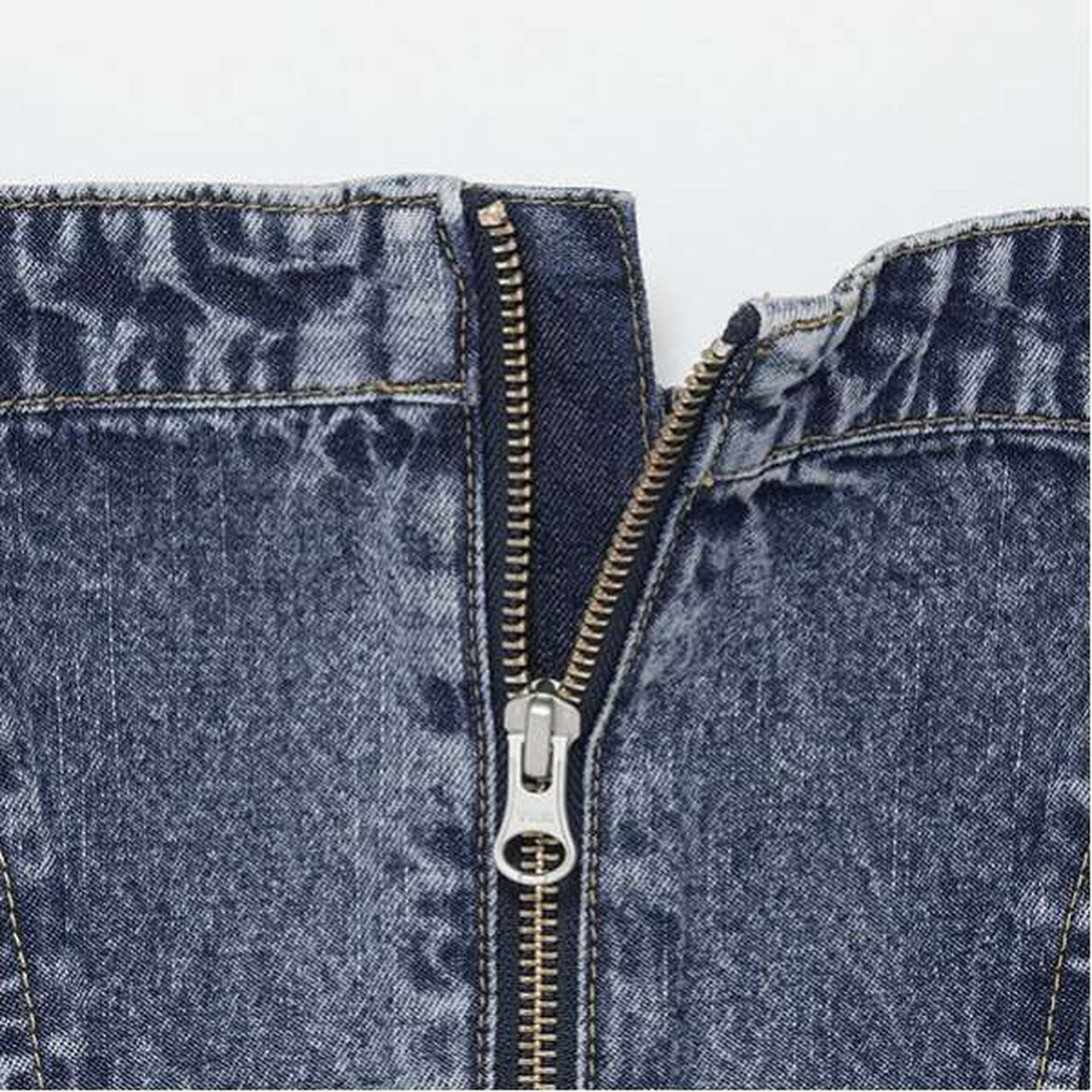 [LTXC] Denim Bustier Outfit Set,Blue, large image number 15