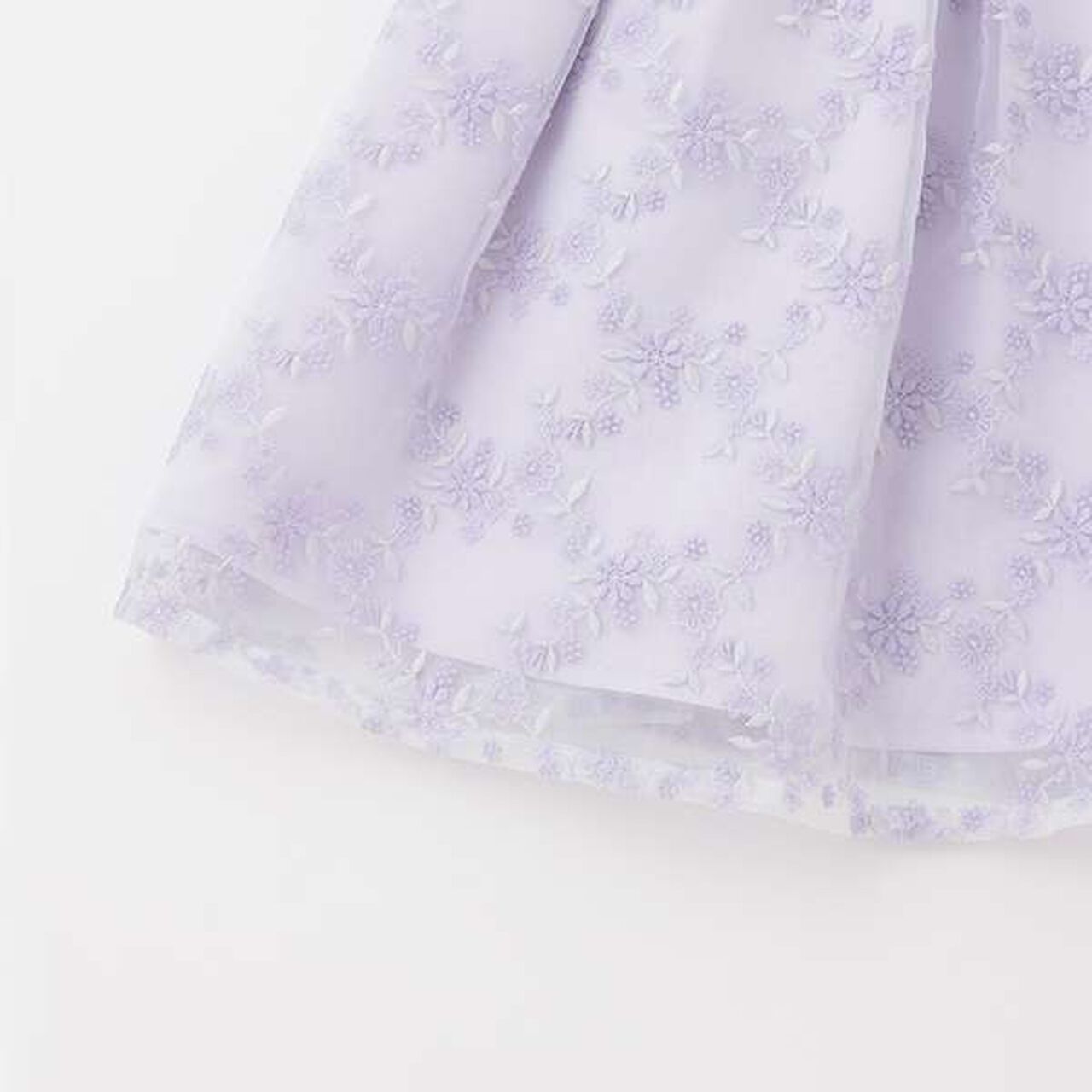Lace OP + No-Collar JK Set,Lavender, large image number 8