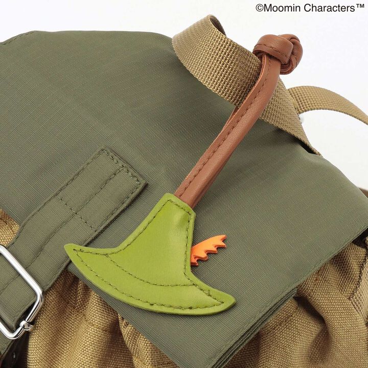 [MOOMIN] Snufkin Backpack-Style Small Shoulder Bag,Beige, medium image number 3