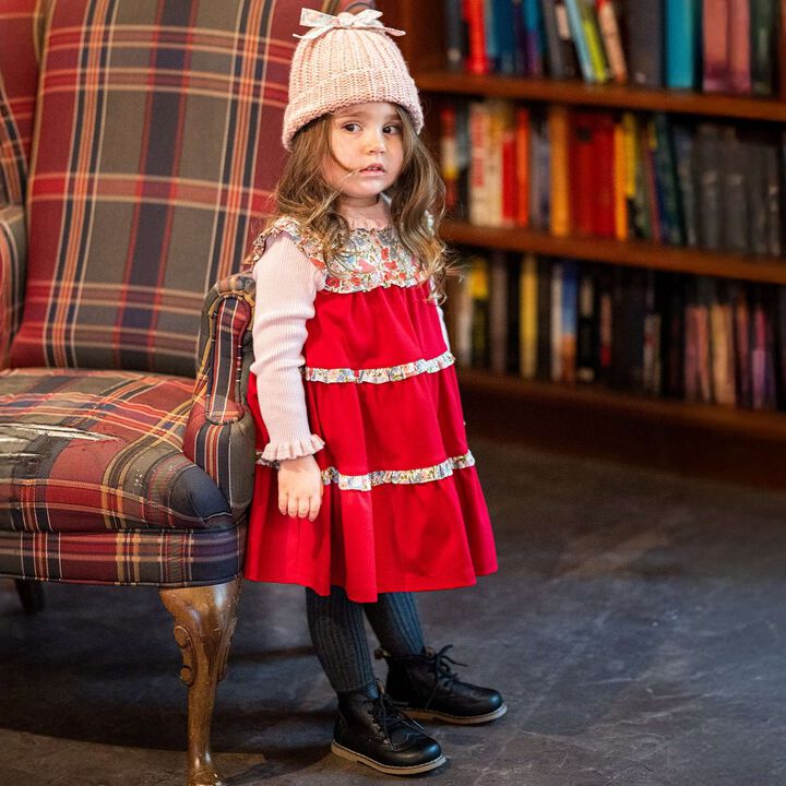 Liberty Frill Jumper Skirt,, medium