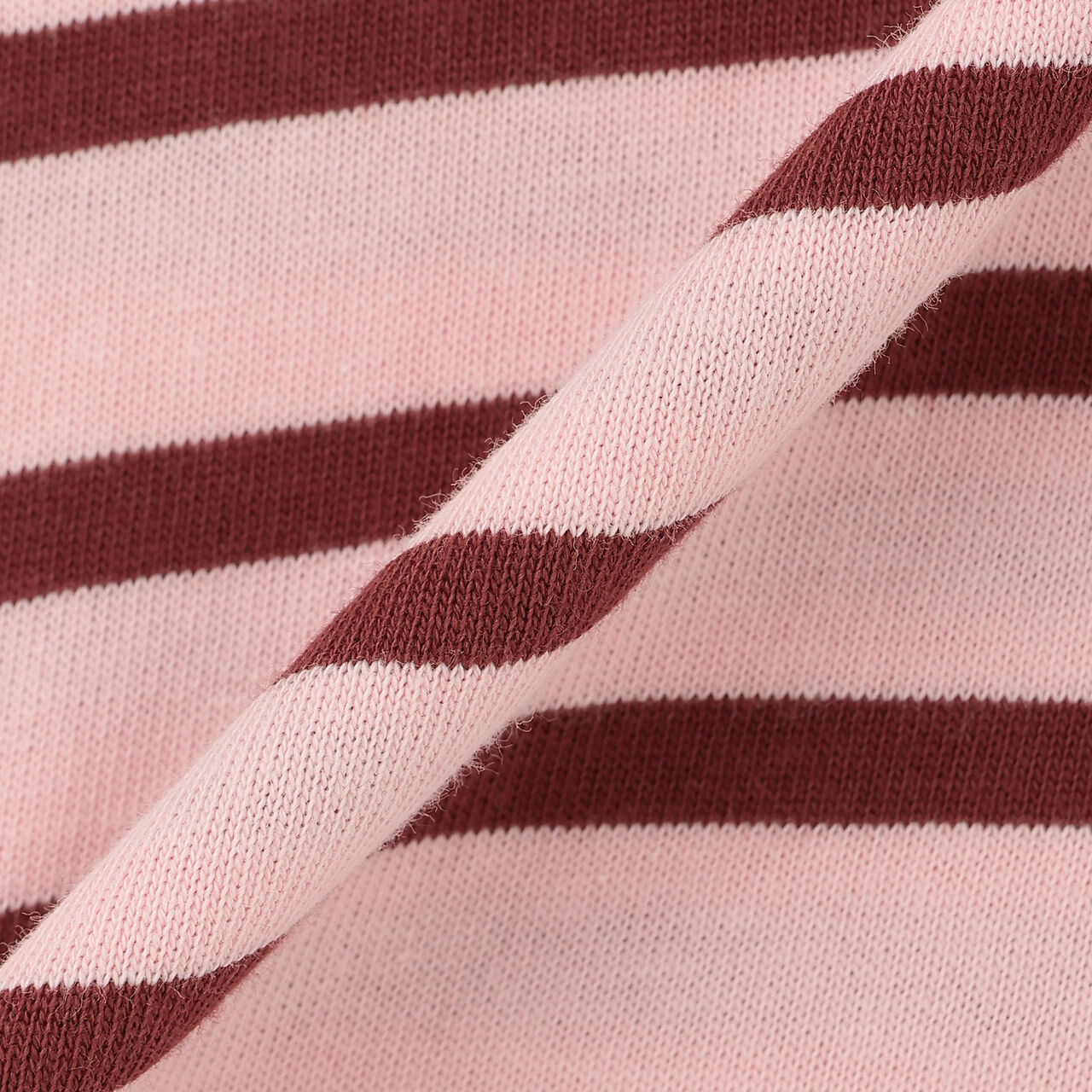 Stripe Polo Collar Long-Sleeve T-Shirt,Ivory, large image number 11