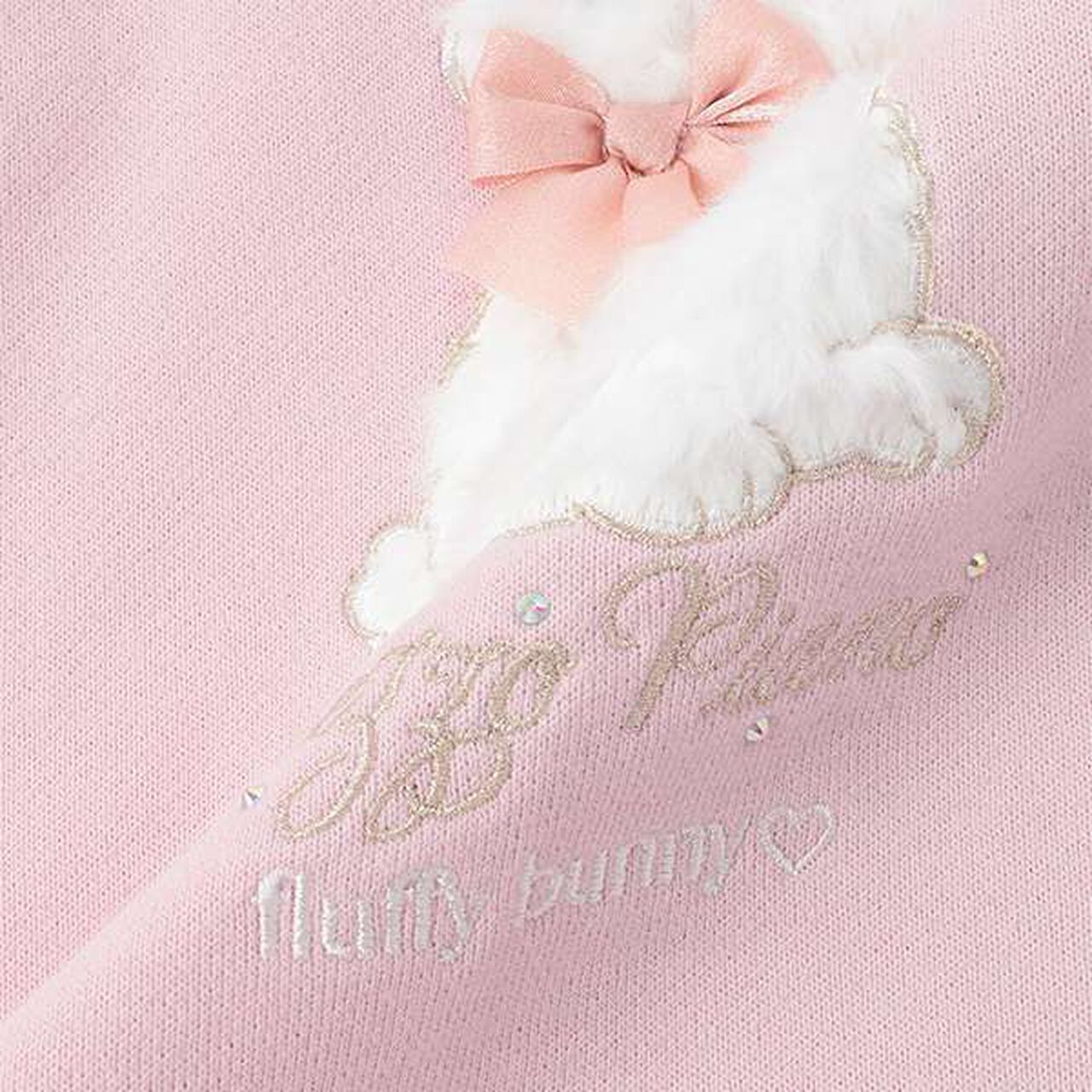 Animal Motif Hoodie One-Piece Dress,Lavender, large image number 5