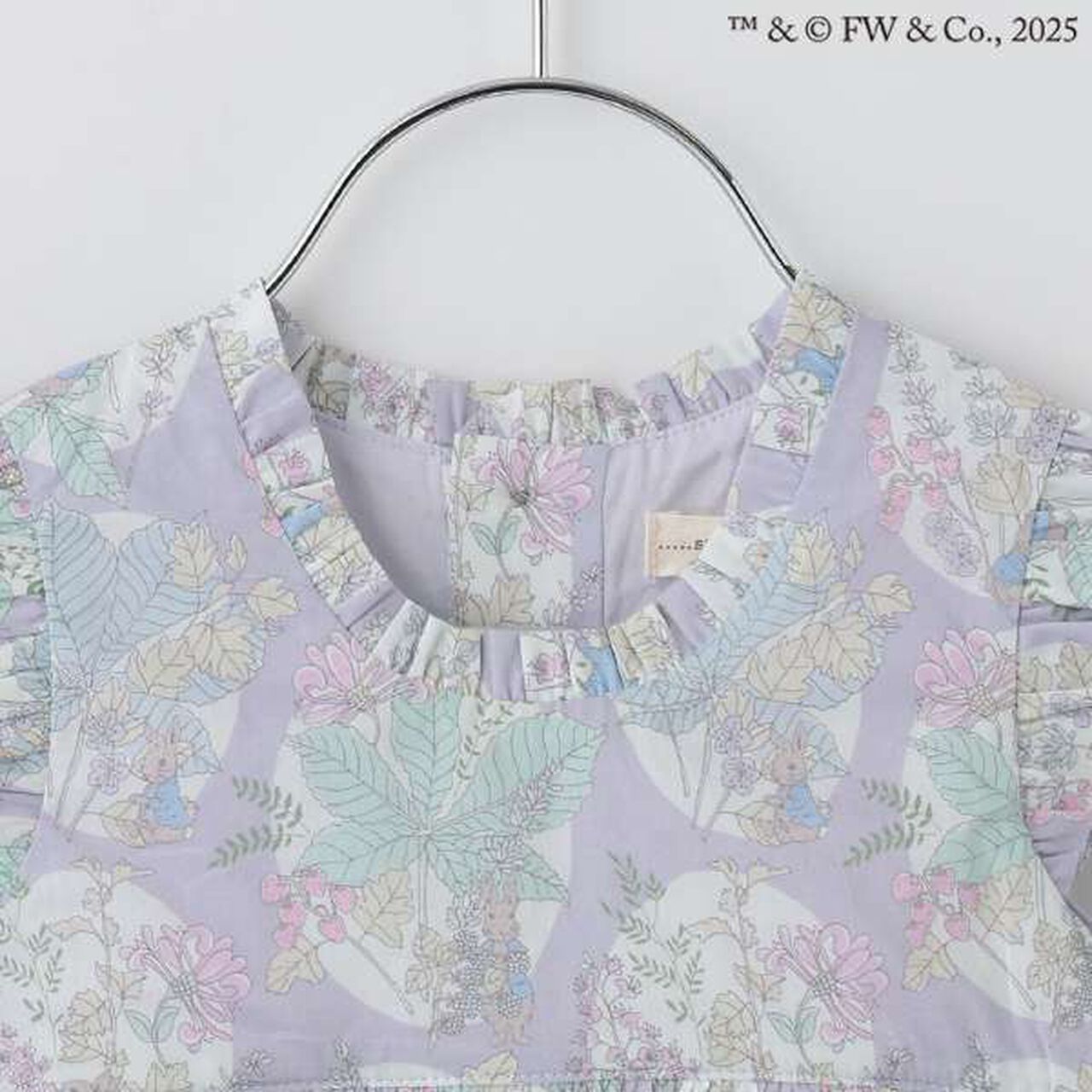 Peter Rabbit (TM) Liberty Balloon One-Piece Dress,Lavender, large image number 2