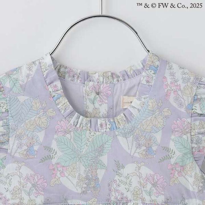 Peter Rabbit (TM) Liberty Balloon One-Piece Dress,Lavender, medium image number 2