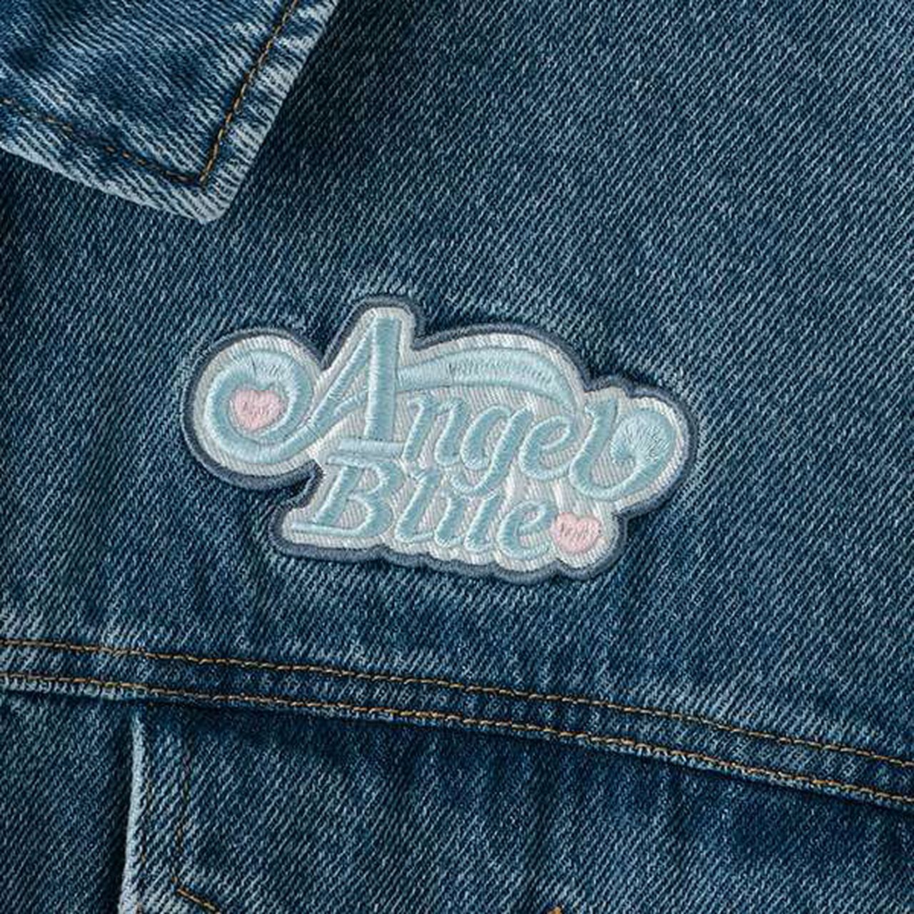 SpongeBob x Angel Blue Denim Jacket,Blue, large image number 4