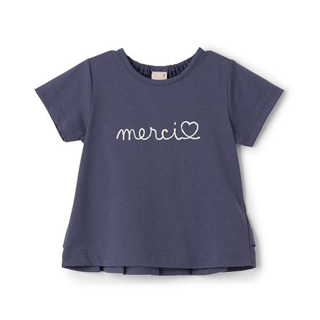 [Amphibious] Logo Embroidery T-Shirt (Kids Size),Light khaki, large image number 16