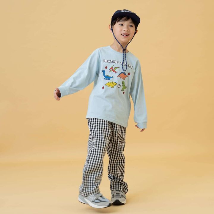 [365D] Cute OFUZAKE Long Sleeve T-Shirt,Sax blue, medium image number 7