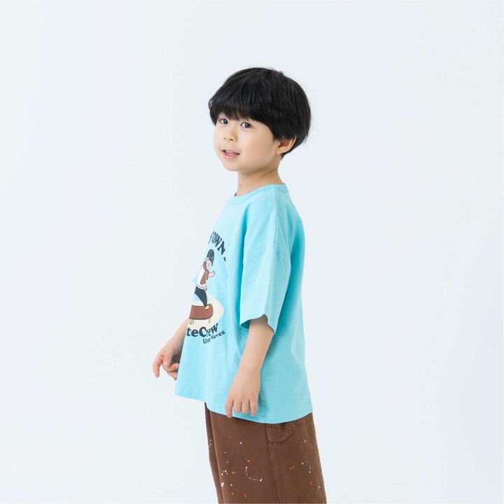 [365D] OFUZAKE Short-Sleeve T-Shirt,Beige, medium image number 4