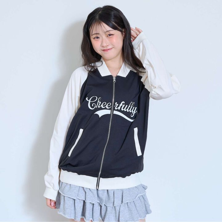 [High-Spec Outerwear] Varsity Jacket,, medium
