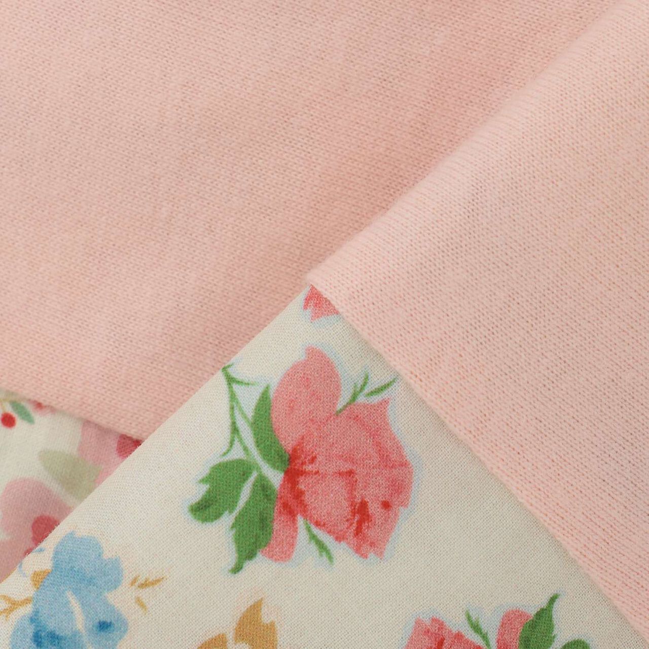 Floral Pattern Tiered Tunic,Pink, large image number 5